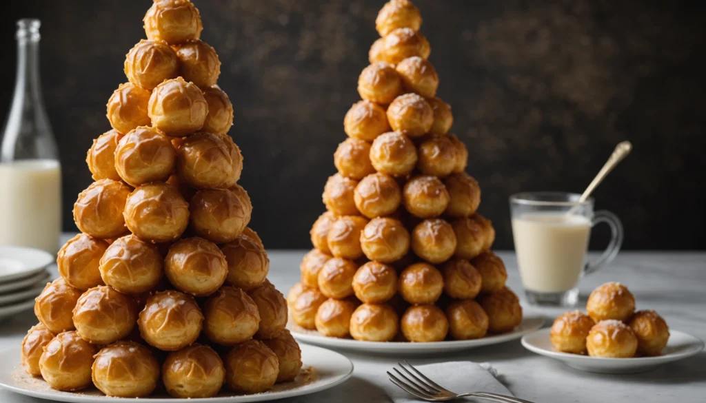 pièce montée de choux